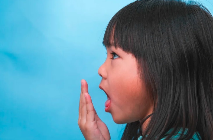 respirazione con la bocca nei bambini